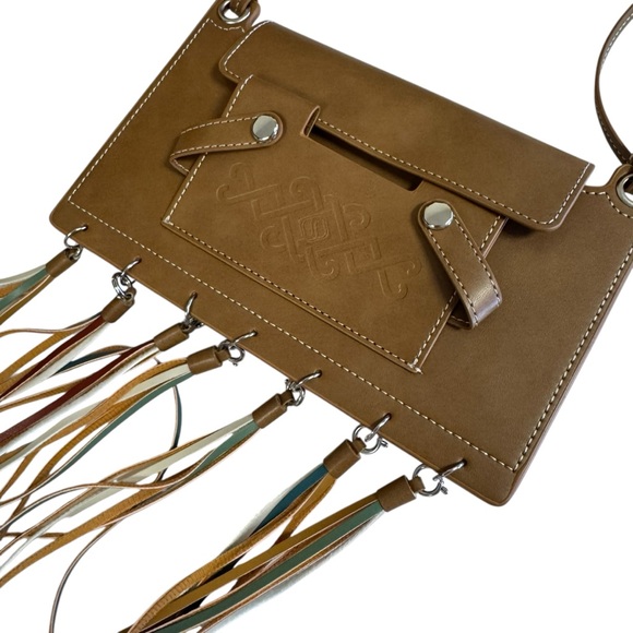 Handbags - Brown Fringe Crossbody Bag